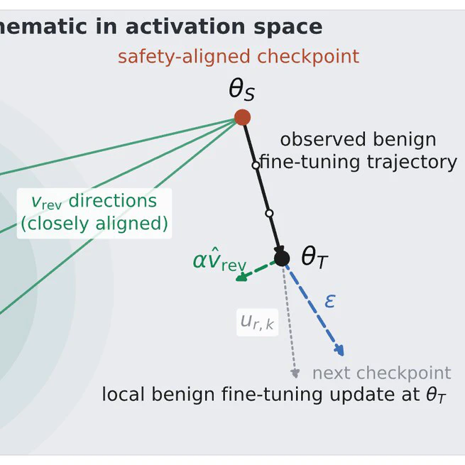 A Gravitational Interpretation of Safety Reversion under Fine-Tuning